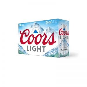 COORS LIGHT 24 Cans